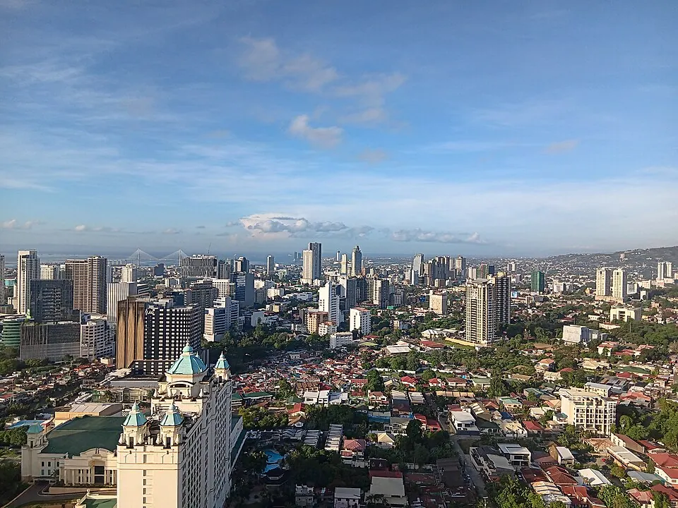 cebu 지역 전경, 숙소 사진 아님