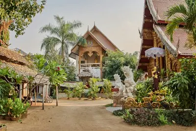 Temple Wat Mahawan · 지역 전경, 숙소 사진 아님